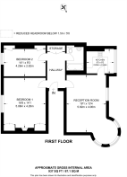 Floorplan area for info only, not for £/sq. ft valuation