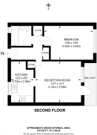 Floorplan area for info only, not for £/sq. ft valuation