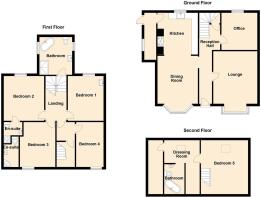 Bryn y Gwynt, Betws y Coed - all floors.JPG