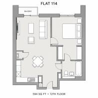 114 Sienna (1 BED...