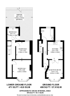 Floorplan area for info only, not for £/sq. ft valuation