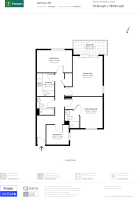 Floorplan area for info only, not for £/sq. ft valuation