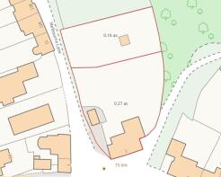 red line plan 0.43 acres.