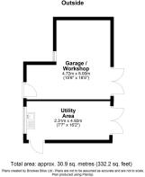Yew Tree House, Garage Workshop Utility Area, King