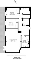Floorplan area for info only, not for £/sq. ft valuation