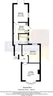 Floorplan - Flat 1, 19 Western Road, Littlehampton