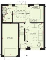 ground floor plan of the wallasea housetype