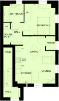 floor plan of the hambrook at highgrove