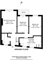 Floorplan area for info only, not for £/sq. ft valuation