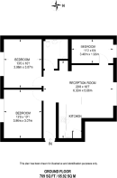 Floorplan area for info only, not for £/sq. ft valuation