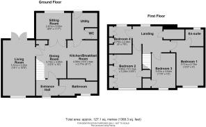 21 Wellbrookside, Peterchurch, Hereford - all floo
