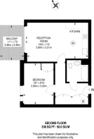 Floorplan area for info only, not for £/sq. ft valuation