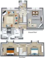 3 Southfield Cottages - 3D - 1. Floor - Letterhead
