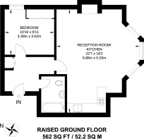 Floorplan area for info only, not for Â£/sq. ft valuation