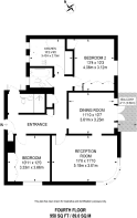Floorplan area for info only, not for £/sq. ft valuation