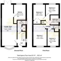 Floorplan - 34 Middle Mead, Littlehampton, BN17 6Q