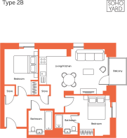 Floorplan 2B