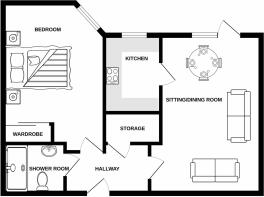 Floor Plan Apt 23