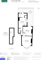 Floorplan area for info only, not for £/sq. ft valuation