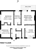 Floorplan area for info only, not for Â£/sq. ft valuation