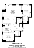 Floorplan area for info only, not for £/sq. ft valuation