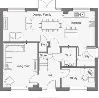 Dandara - Fortuna Fields - The Chartwell, Home 25 floorplan
