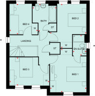 Holden Part L floor plan first floor