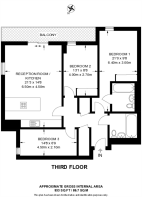 Floorplan area for info only, not for £/sq. ft valuation