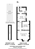 Floorplan area for info only, not for £/sq. ft valuation