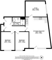 Apt 2 Bank Apartments floor plan - with study.jpg