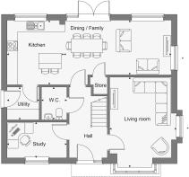 Dandara -  Birch Park  - The Chartwell, Home 382 floorplan