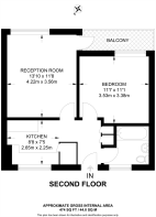 Floorplan area for info only, not for £/sq. ft valuation
