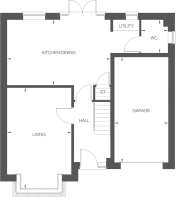 Rosehip Ground Floor Floorplan
