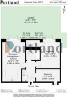 PORTLAND - (Flat 2, 164) Harlesden Road, NW10-A4 P