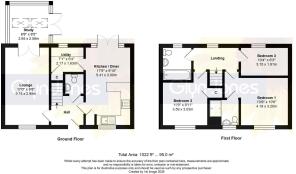 Floorplan - 3 Upperton Grove, Littlehampton, BN17