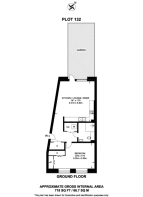 Floorplan area for info only, not for £/sq. ft valuation