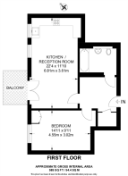 Floorplan area for info only, not for £/sq. ft valuation