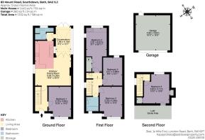 83 Mount Road, Southdown, Bath, BA2 1LJ - Coloured