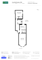Floorplan area for info only, not for £/sq. ft valuation