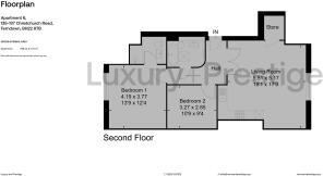 Apt 6, 135-137 Christchurch Road - Floorplan