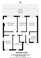 Floorplan area for info only, not for £/sq. ft valuation