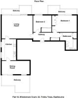Flat 18, Windermere Court, 22, Trinity Trees, East