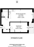 Floorplan area for info only, not for £/sq. ft valuation