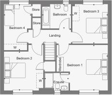 Dandara - The Willows - The Chartwell, Home 26 floorplan