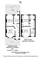 Floorplan area for info only, not for £/sq. ft valuation