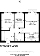 Floorplan area for info only, not for £/sq. ft valuation