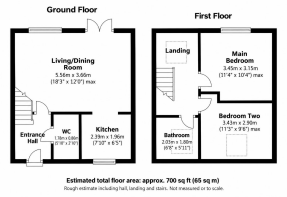 Clean Two-Floor Black-and-White Floorplan.png