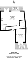 Floorplan area for info only, not for Â£/sq. ft valuation