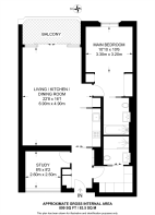 Floorplan area for info only, not for £/sq. ft valuation