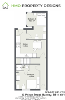 13 Prince Street Burnley BB11 4NY - Ground Floor V